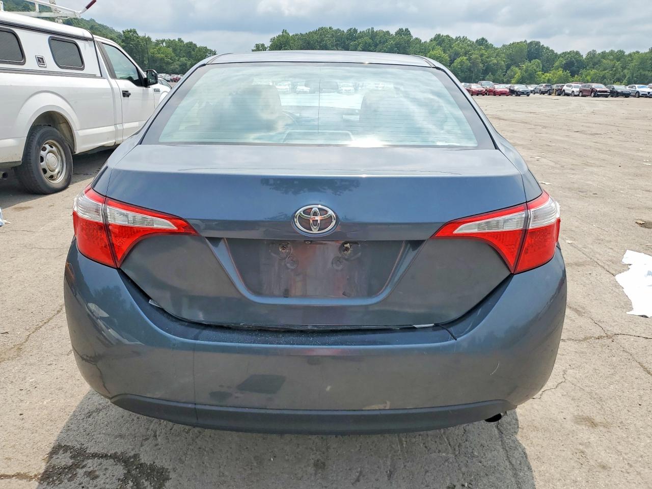 2014 Toyota Corolla Le Blue vin: 2T1BURHE2EC190205