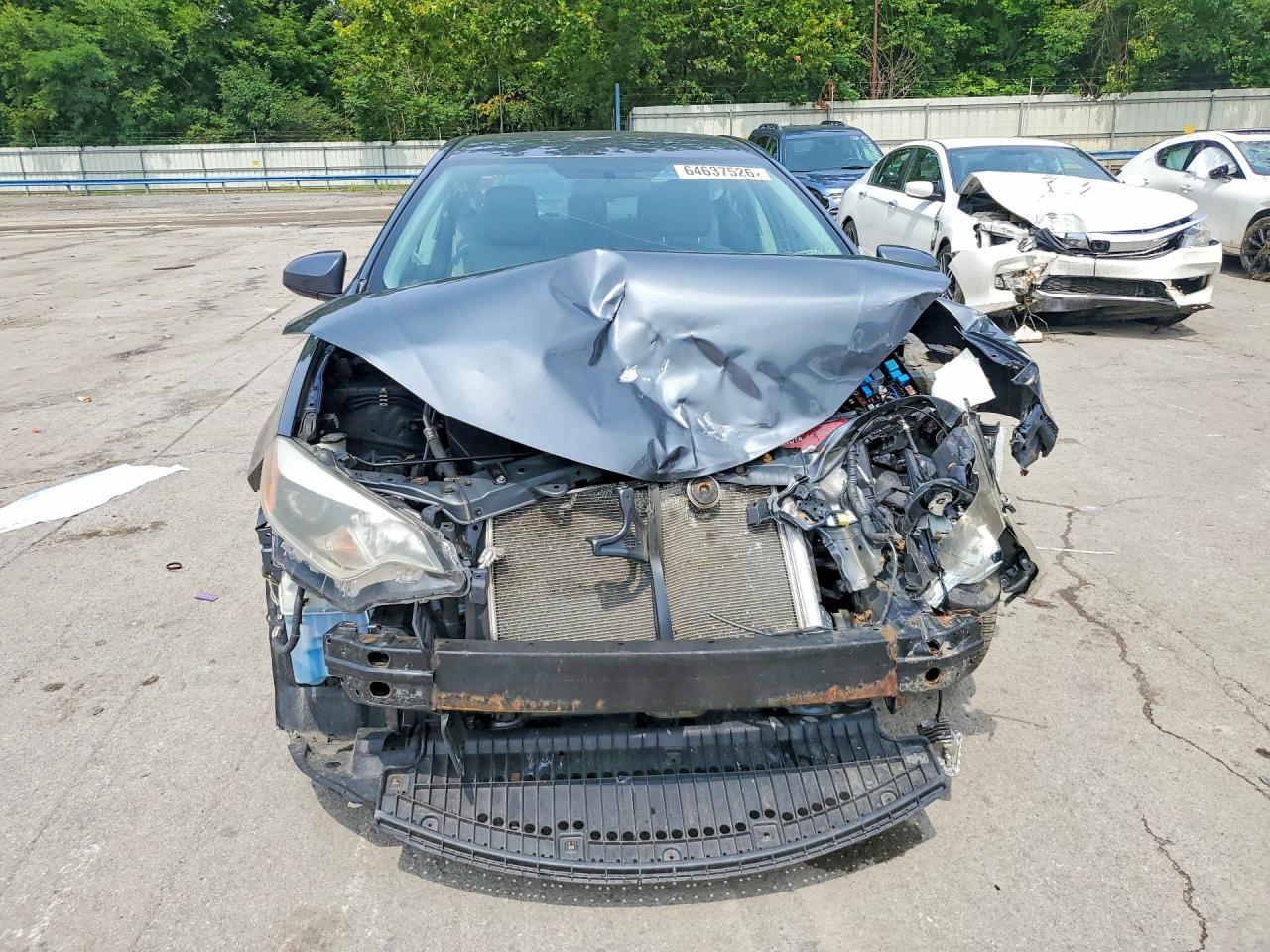 2014 Toyota Corolla Le Blue vin: 2T1BURHE2EC190205