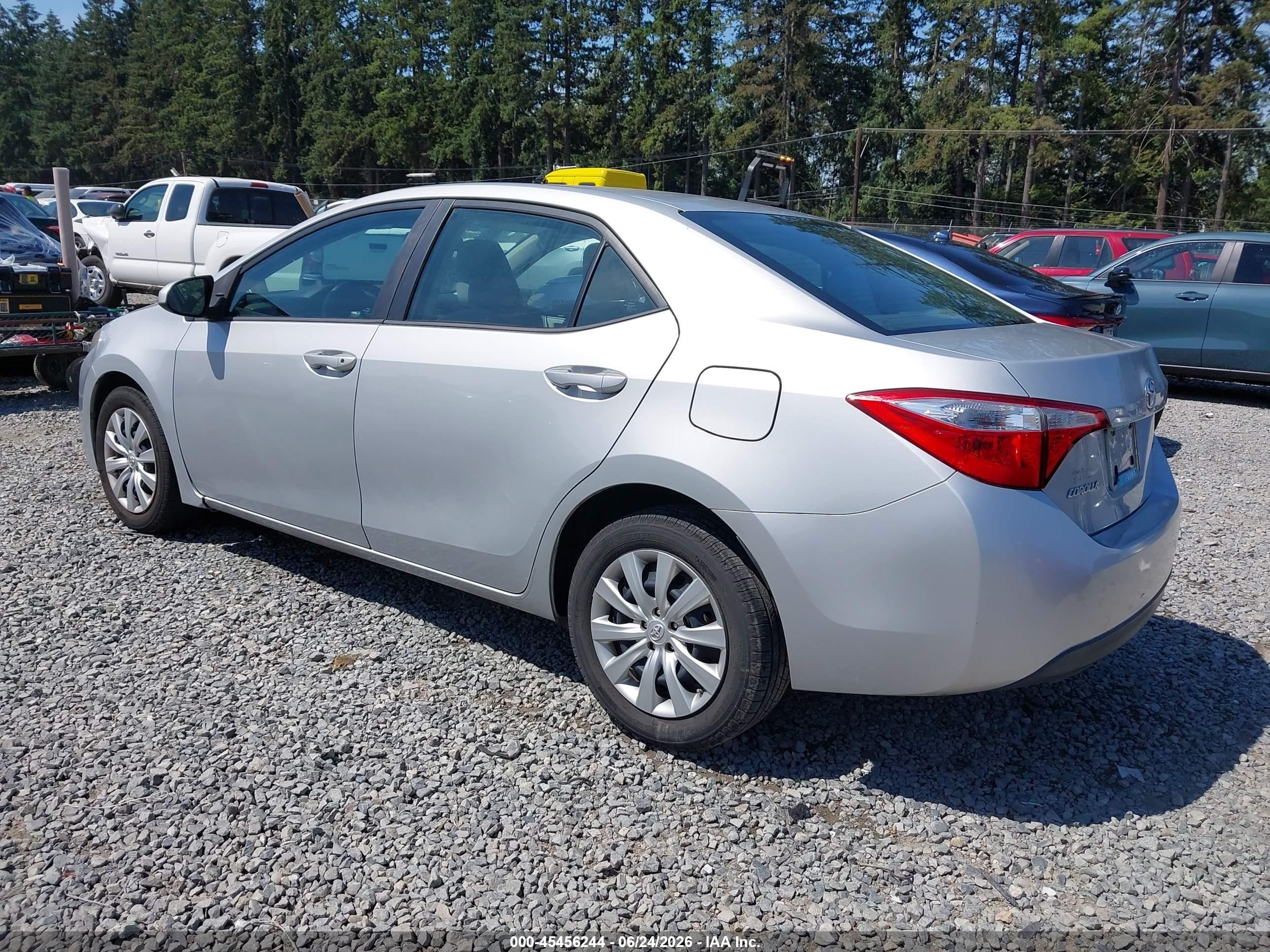2014 Toyota Corolla Le Silver vin: 2T1BURHE2EC190589