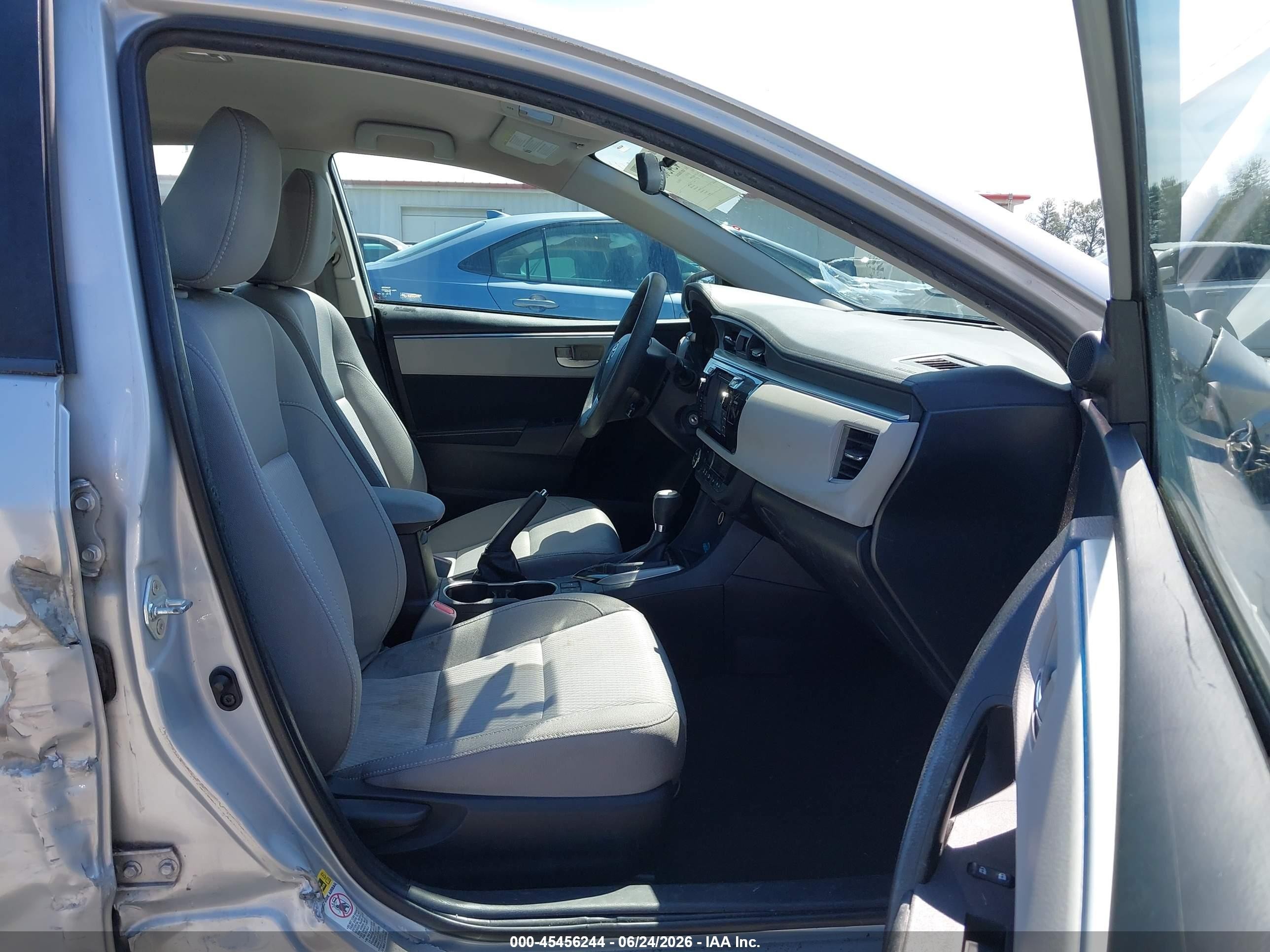 2014 Toyota Corolla Le Silver vin: 2T1BURHE2EC190589