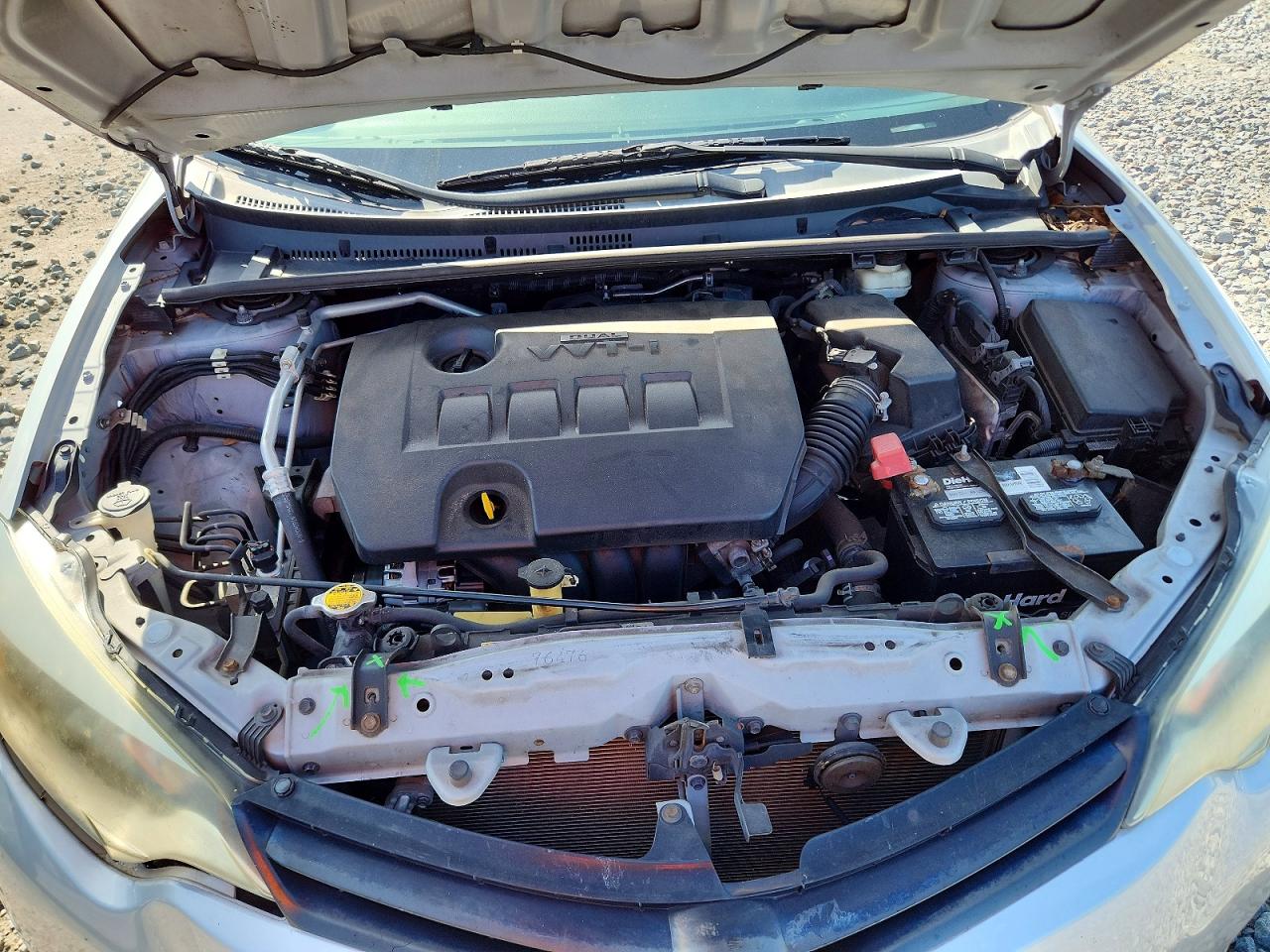 2014 Toyota Corolla L Gray vin: 2T1BURHE2EC196229