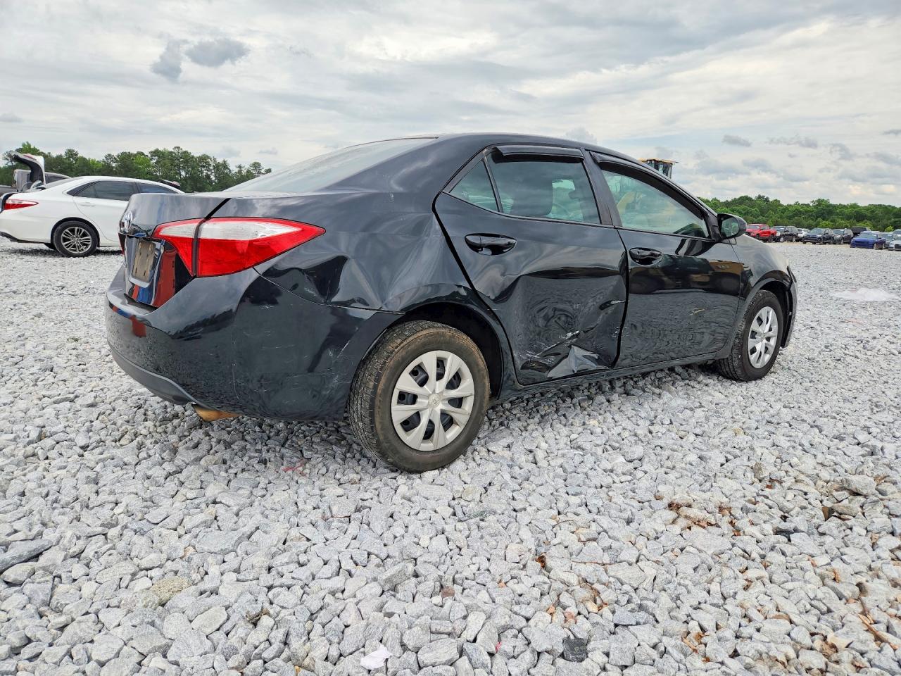 2014 Toyota Corolla L Черный vin: 2T1BURHE2EC203549