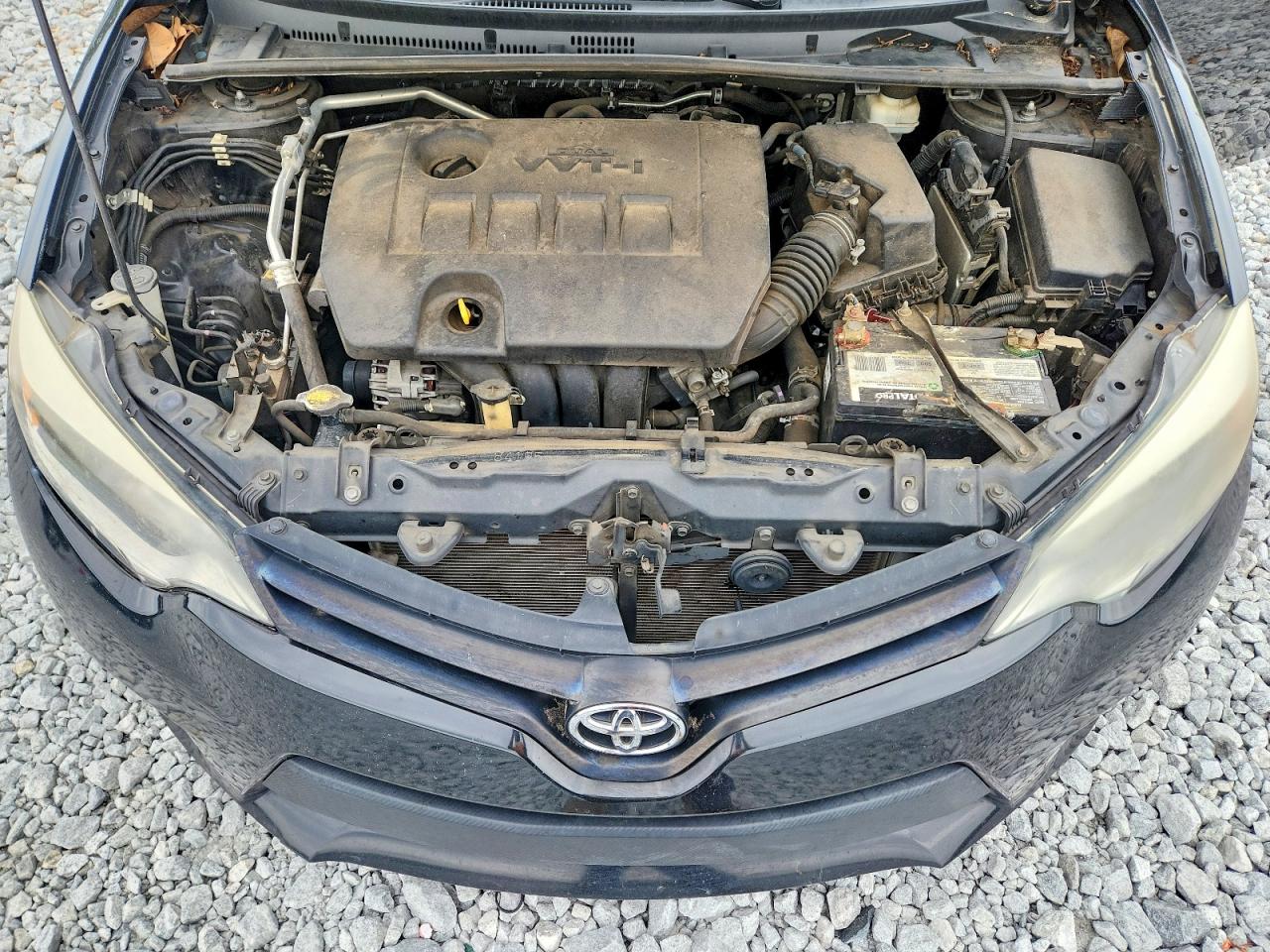 2014 Toyota Corolla L Черный vin: 2T1BURHE2EC203549