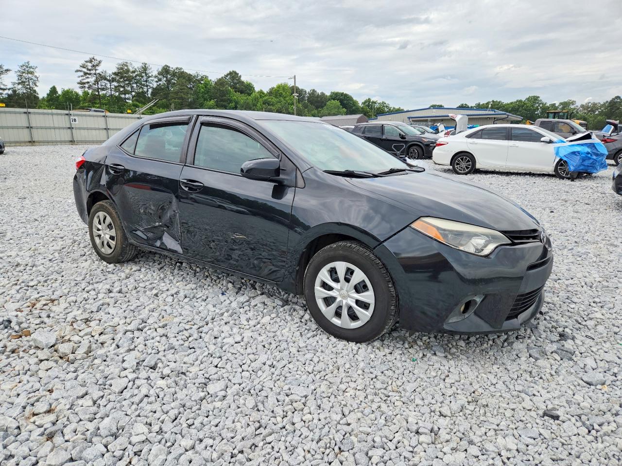 2014 Toyota Corolla L Черный vin: 2T1BURHE2EC203549