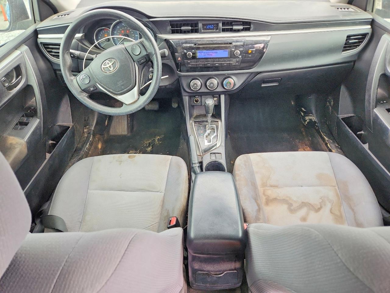 2014 Toyota Corolla L Черный vin: 2T1BURHE2EC203549