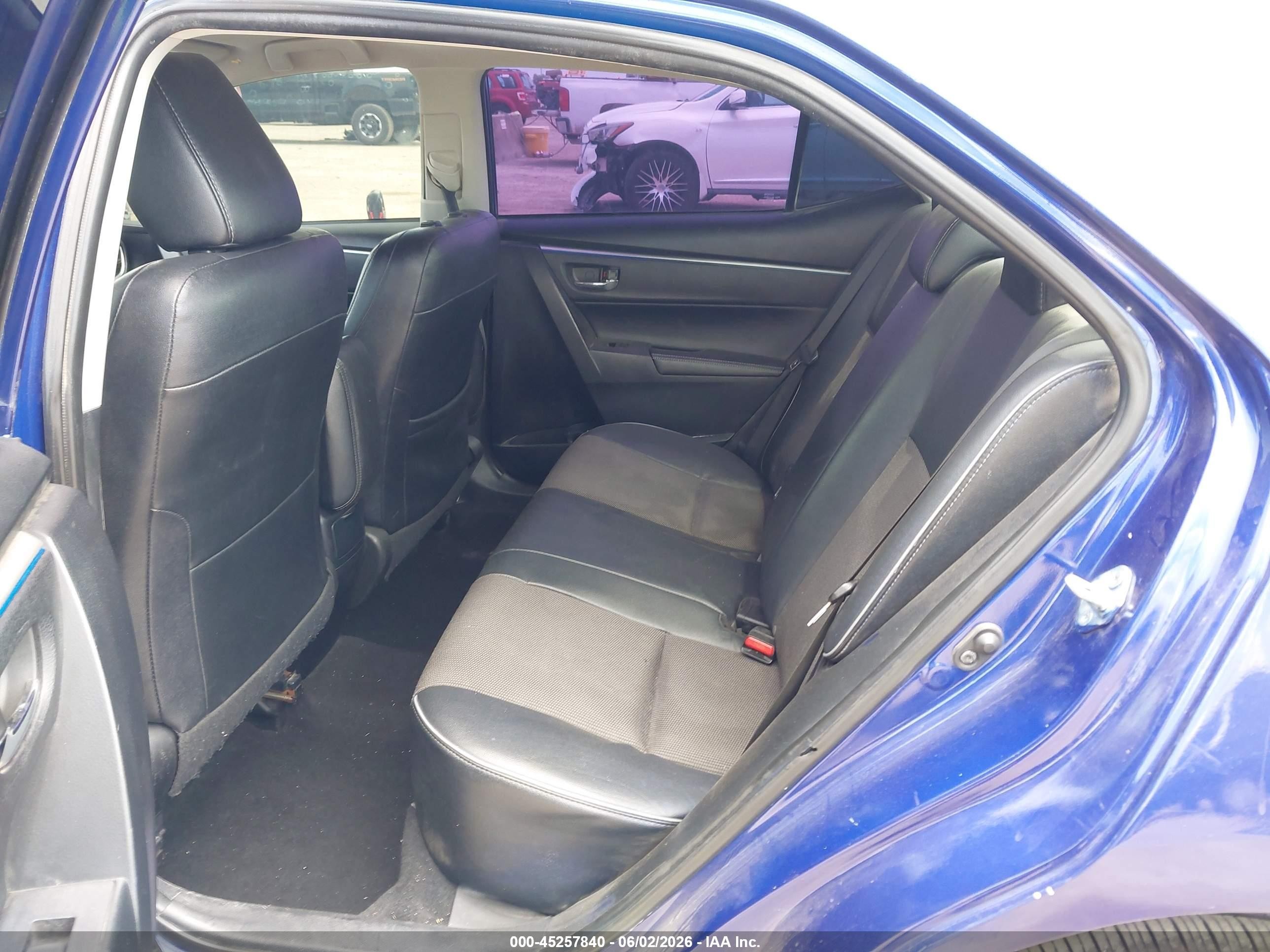 2014 Toyota Corolla S Plus Синий vin: 2T1BURHE2EC204247
