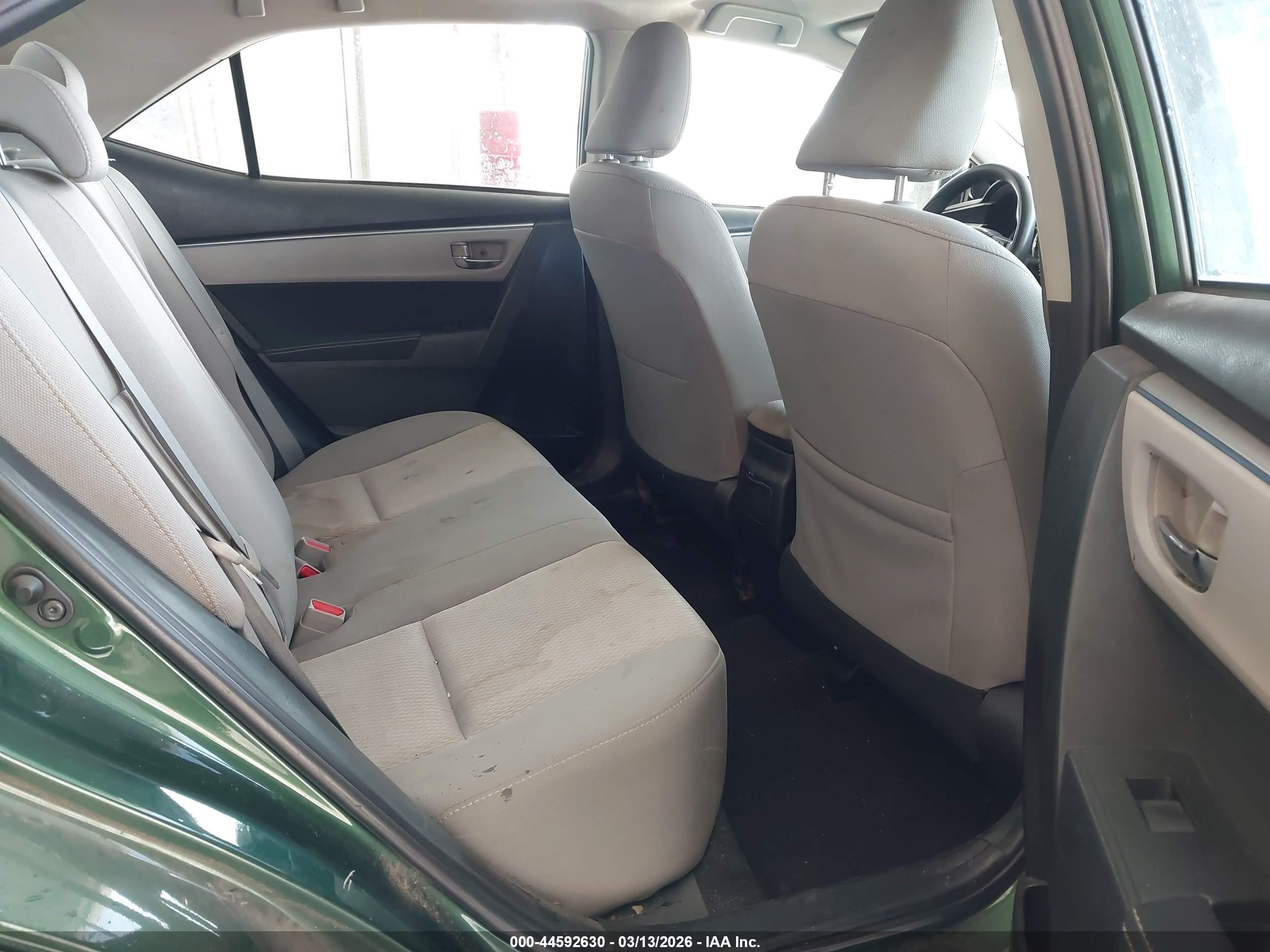 2014 Toyota Corolla Le Green vin: 2T1BURHE2EC206841
