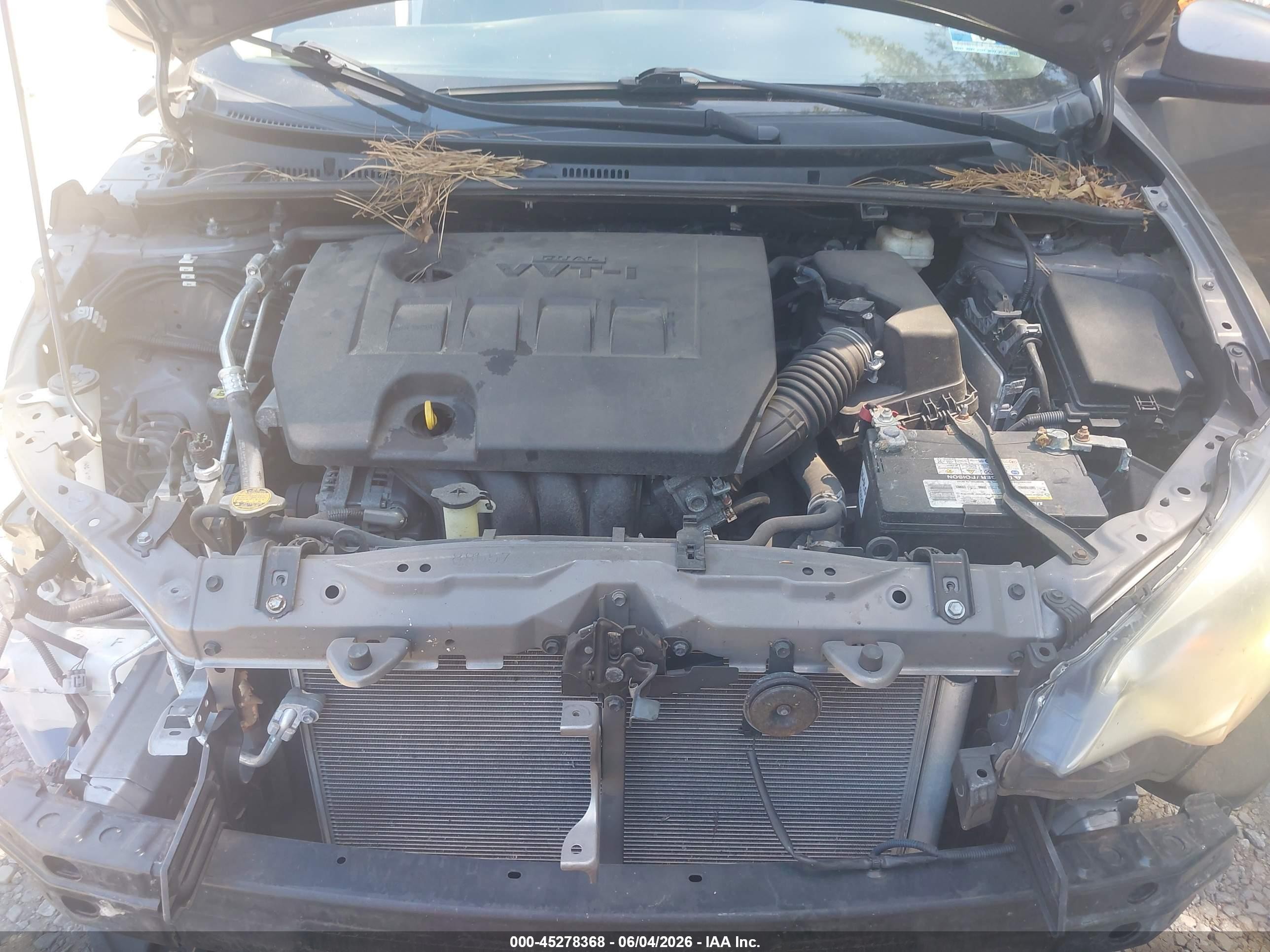2014 Toyota Corolla Le Gray vin: 2T1BURHE2EC207911