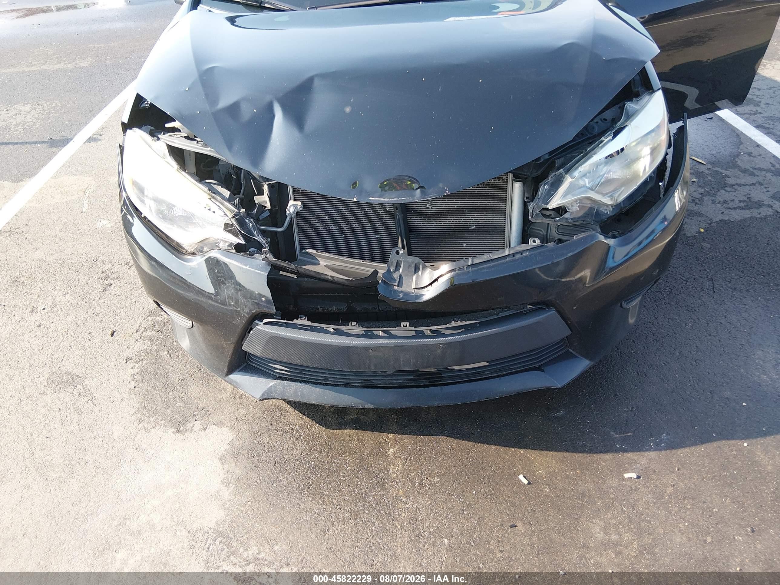 2014 Toyota Corolla Le Black vin: 2T1BURHE2EC208024