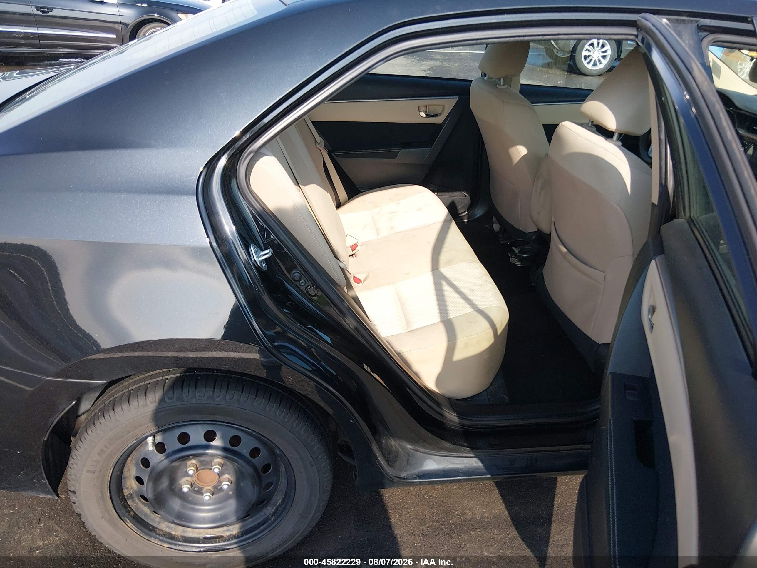 2014 Toyota Corolla Le Black vin: 2T1BURHE2EC208024