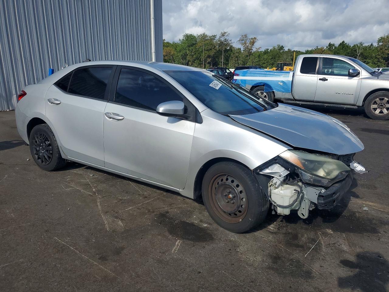 2014 Toyota Corolla Le Silver vin: 2T1BURHE2EC216298