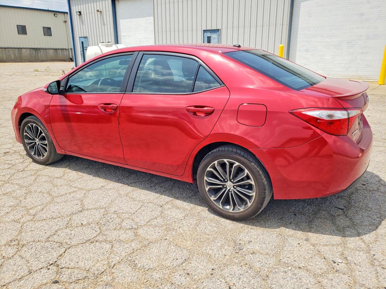 2014 Toyota Corolla S Premium Red vin: 2T1BURHE2EC227592