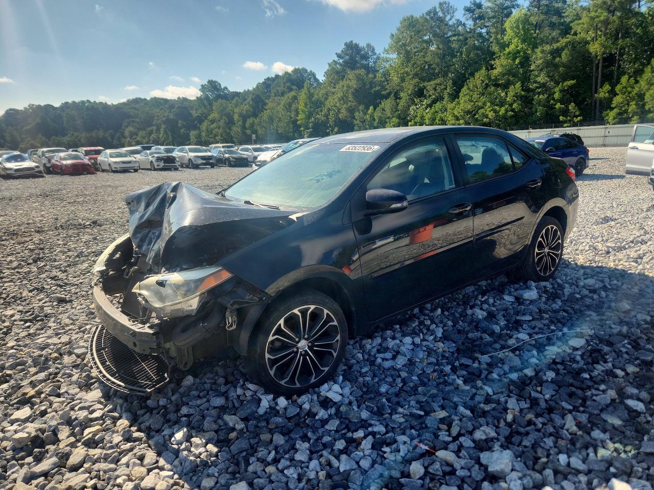 2015 Toyota Corolla S Plus Черный vin: 2T1BURHE2FC247813