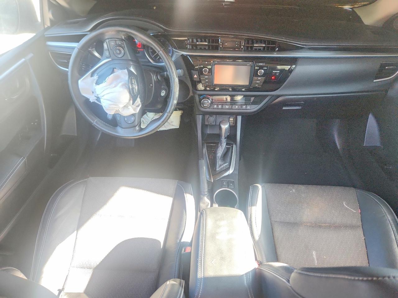 2015 Toyota Corolla S Plus Black vin: 2T1BURHE2FC247813