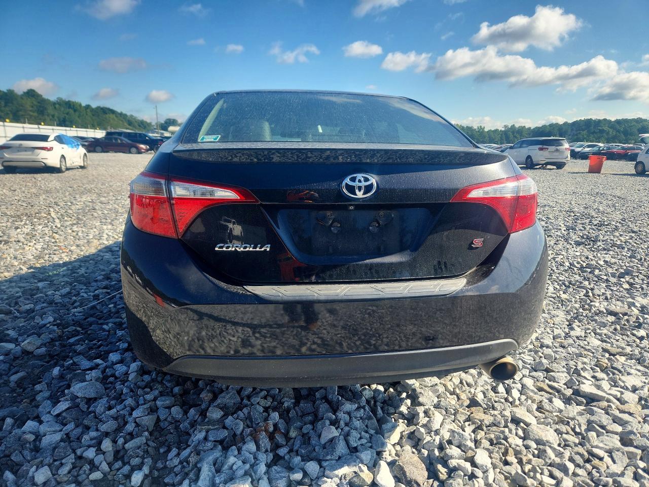 2015 Toyota Corolla S Plus Black vin: 2T1BURHE2FC247813