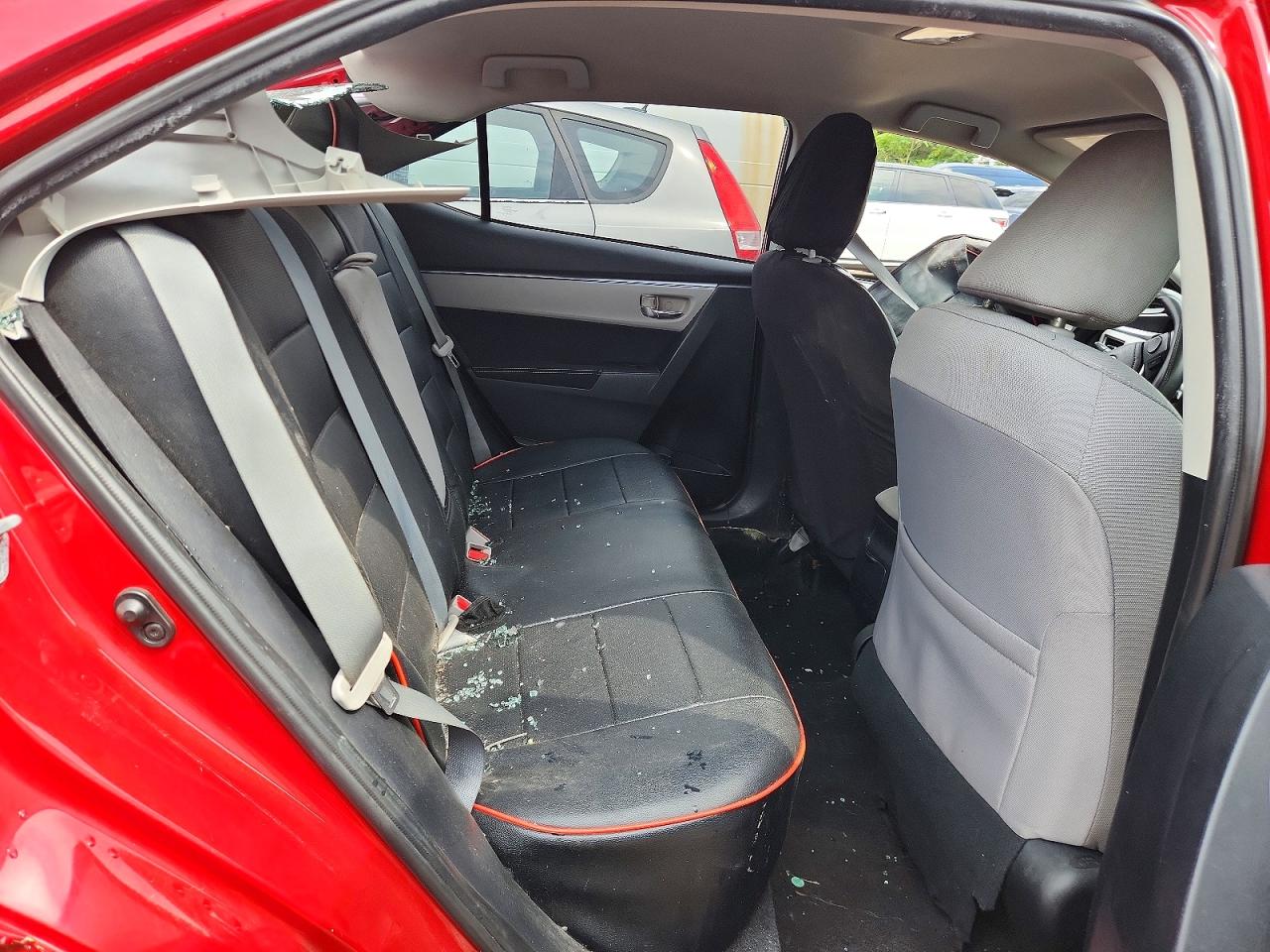 2015 Toyota Corolla Le Burgundy vin: 2T1BURHE2FC250422