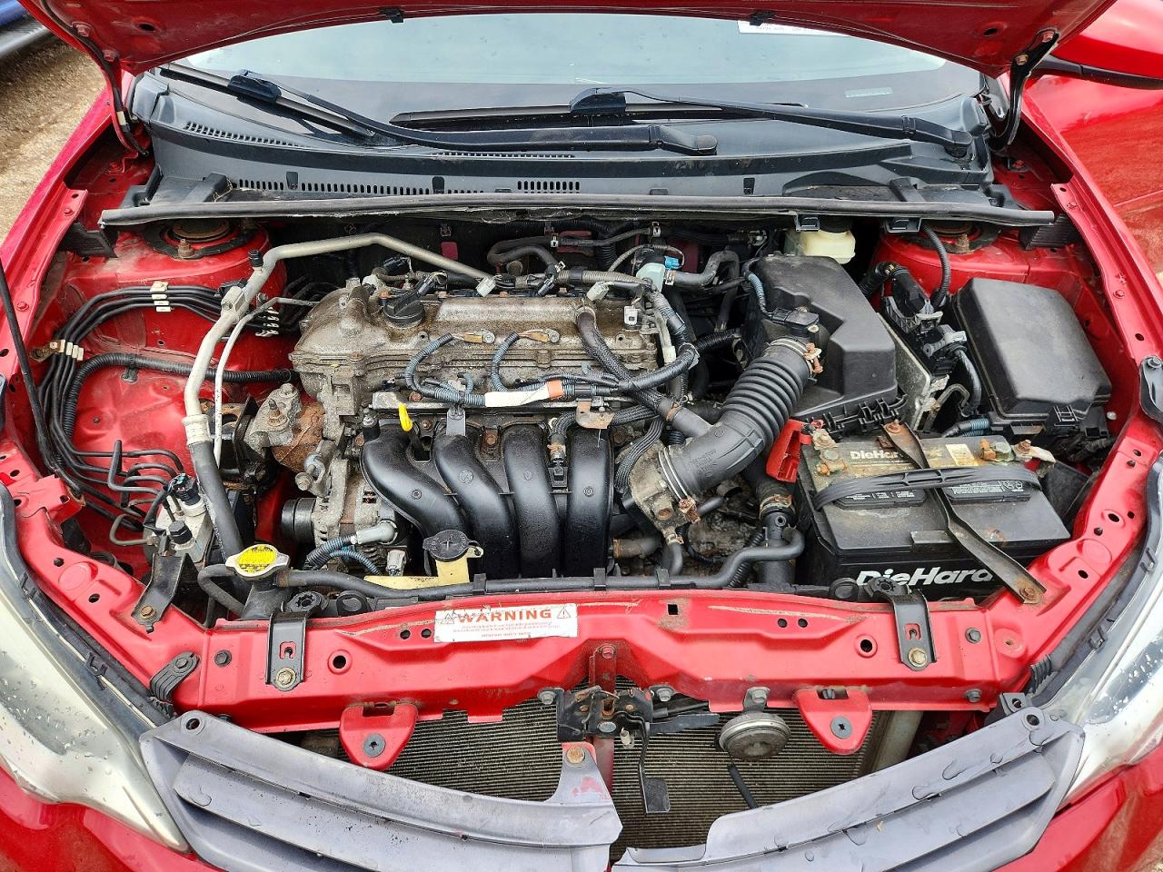 2015 Toyota Corolla Le Burgundy vin: 2T1BURHE2FC250422