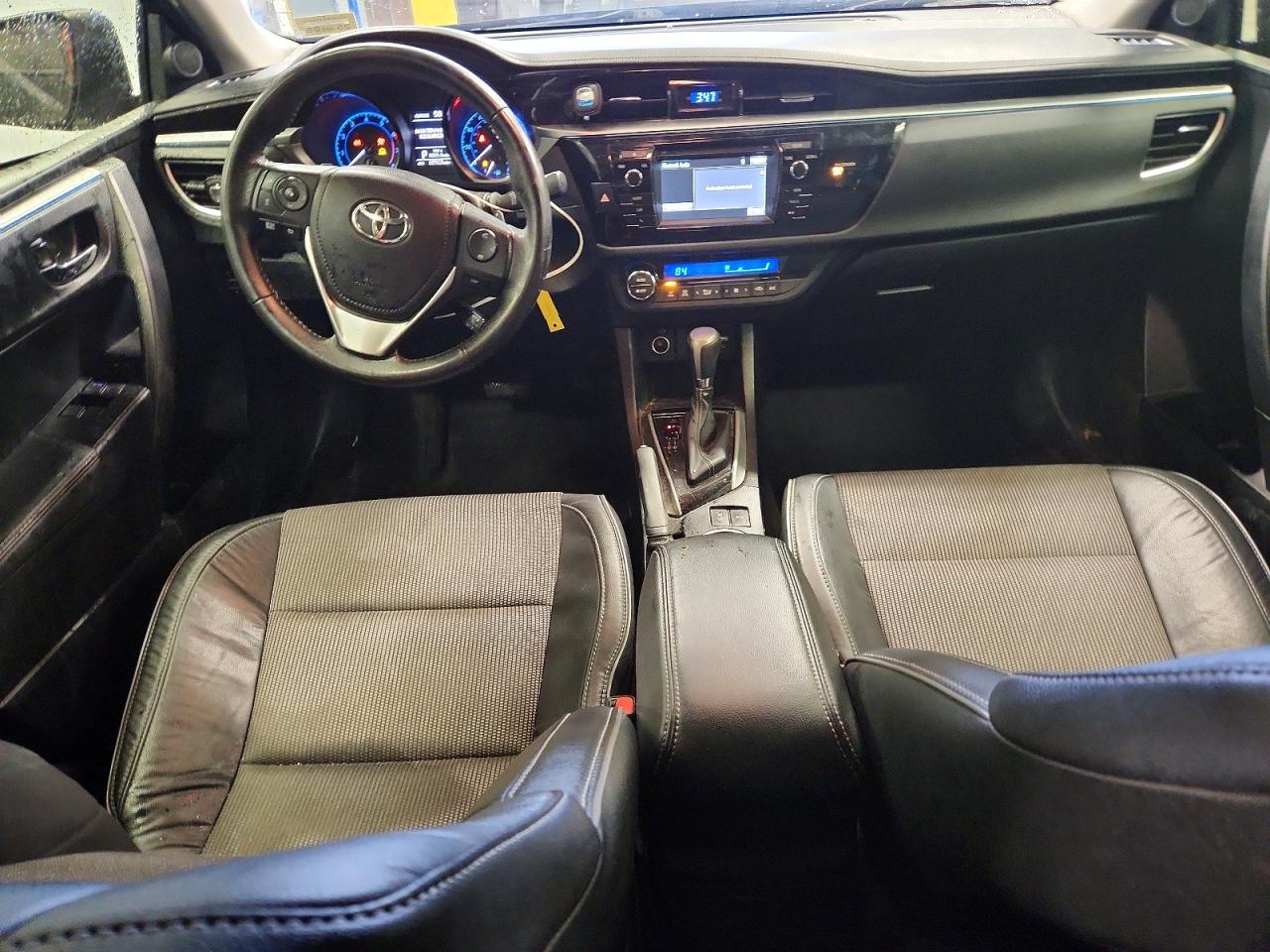 2015 Toyota Corolla S Plus Black vin: 2T1BURHE2FC253739