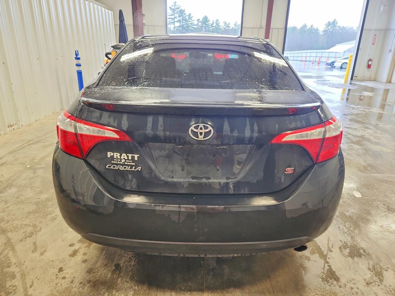 2015 Toyota Corolla S Plus Black vin: 2T1BURHE2FC253739