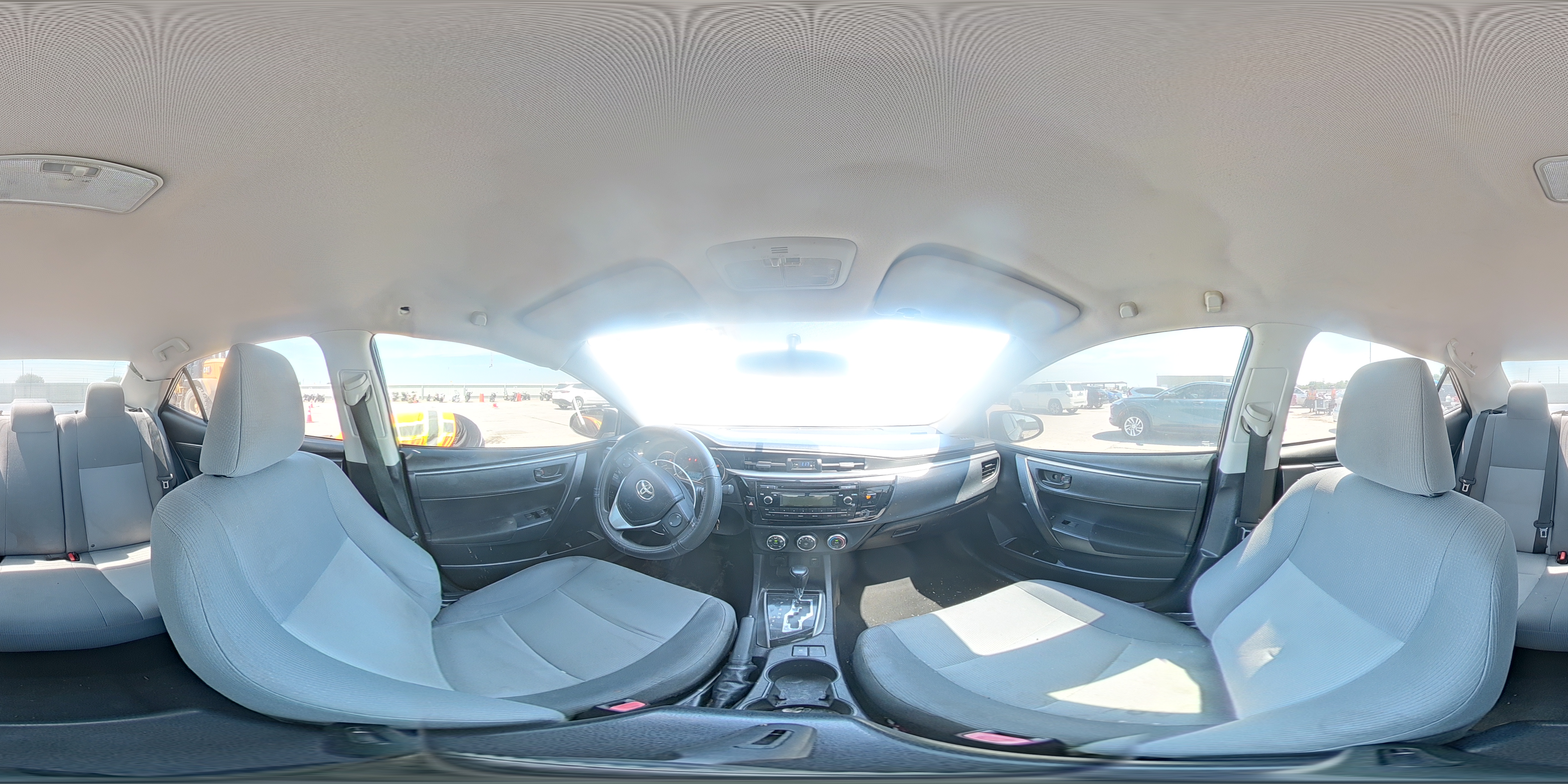 2015 Toyota Corolla L Black vin: 2T1BURHE2FC259153