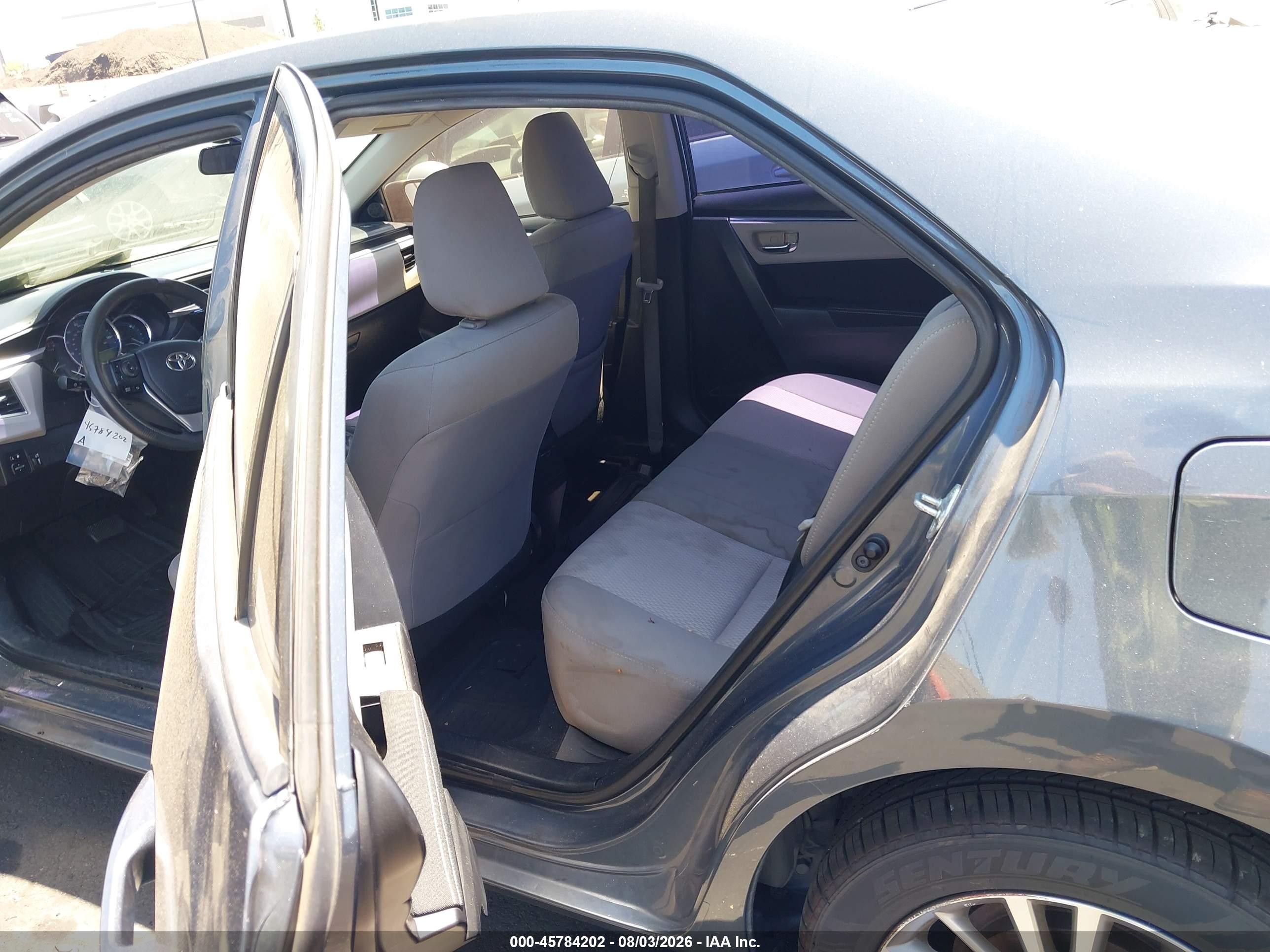 2015 Toyota Corolla Le Plus Синий vin: 2T1BURHE2FC268757