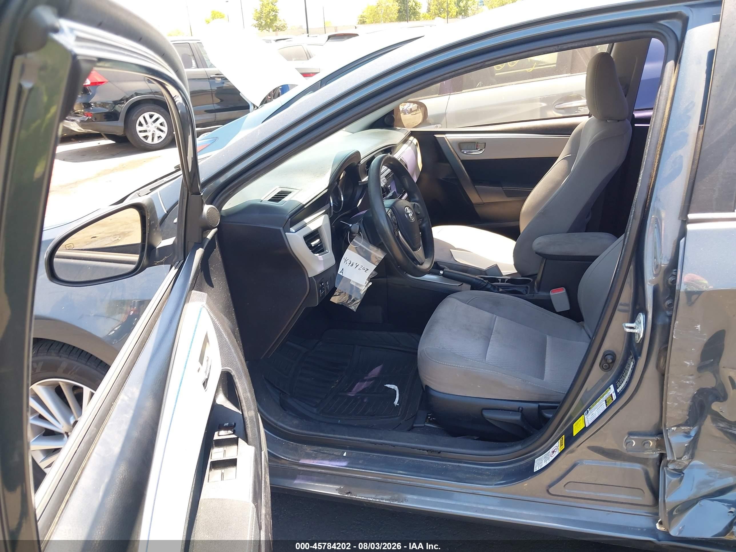 2015 Toyota Corolla Le Plus Синий vin: 2T1BURHE2FC268757