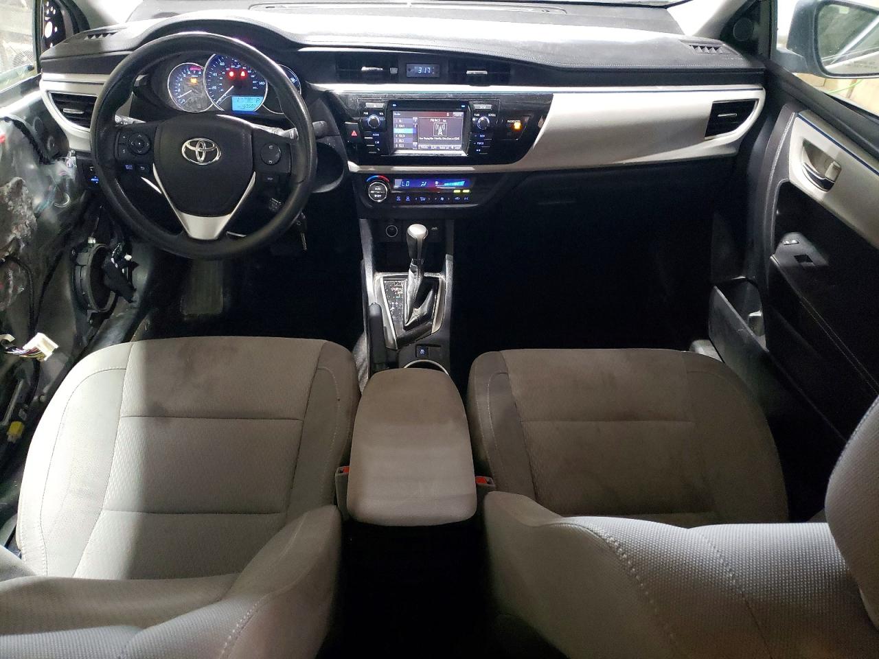 2015 Toyota Corolla Le Silver vin: 2T1BURHE2FC268905