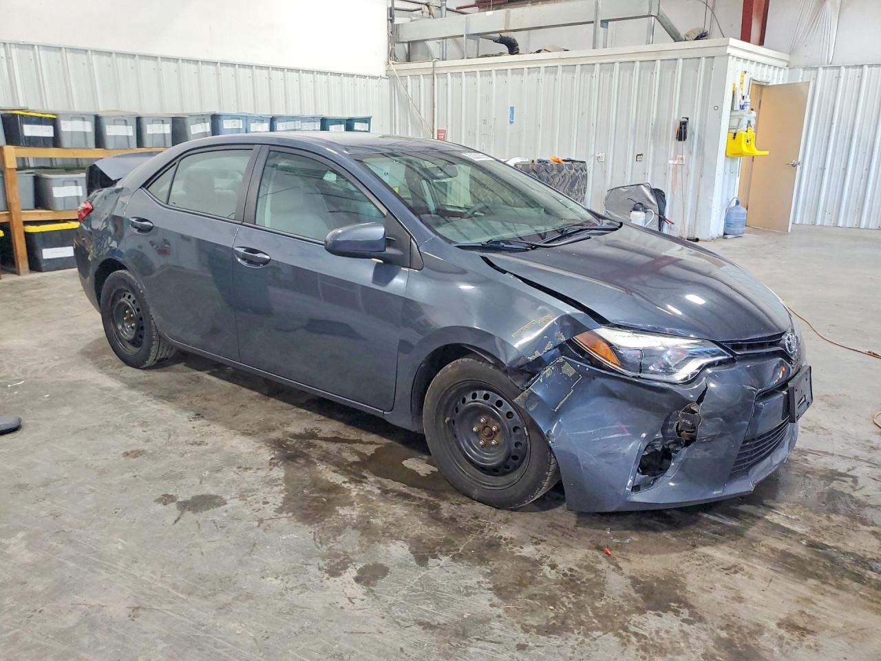 2015 Toyota Corolla Le Blue vin: 2T1BURHE2FC270136