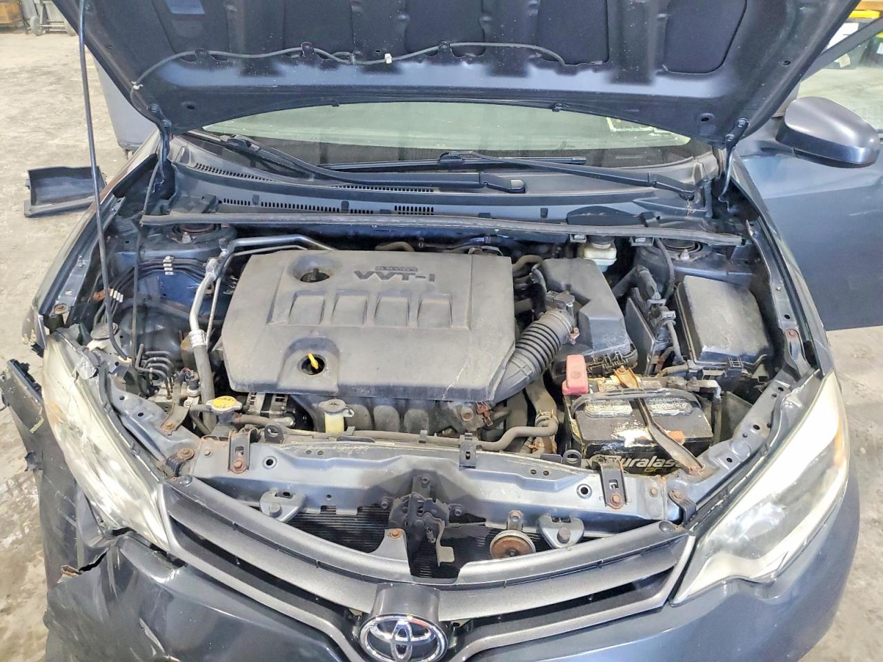 2015 Toyota Corolla Le Blue vin: 2T1BURHE2FC270136