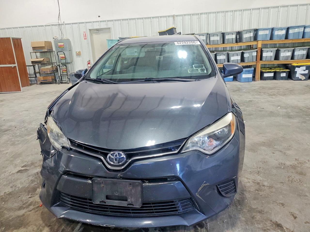2015 Toyota Corolla Le Blue vin: 2T1BURHE2FC270136
