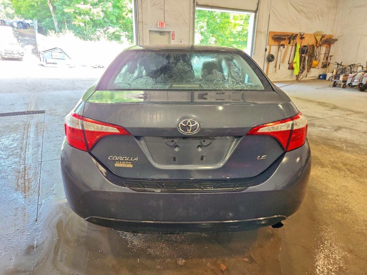 2015 Toyota Corolla Le Blue vin: 2T1BURHE2FC271206