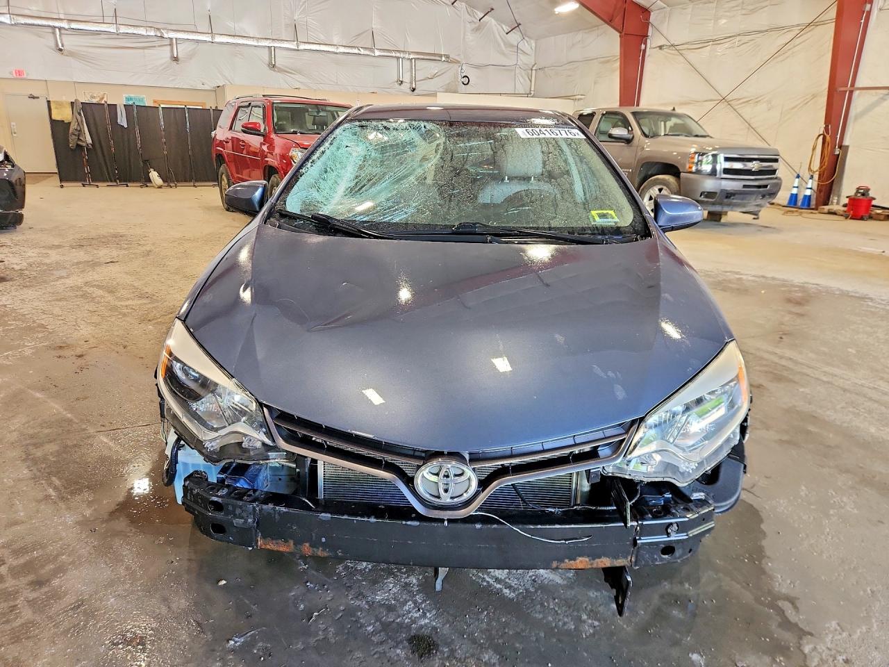 2015 Toyota Corolla Le Blue vin: 2T1BURHE2FC271206