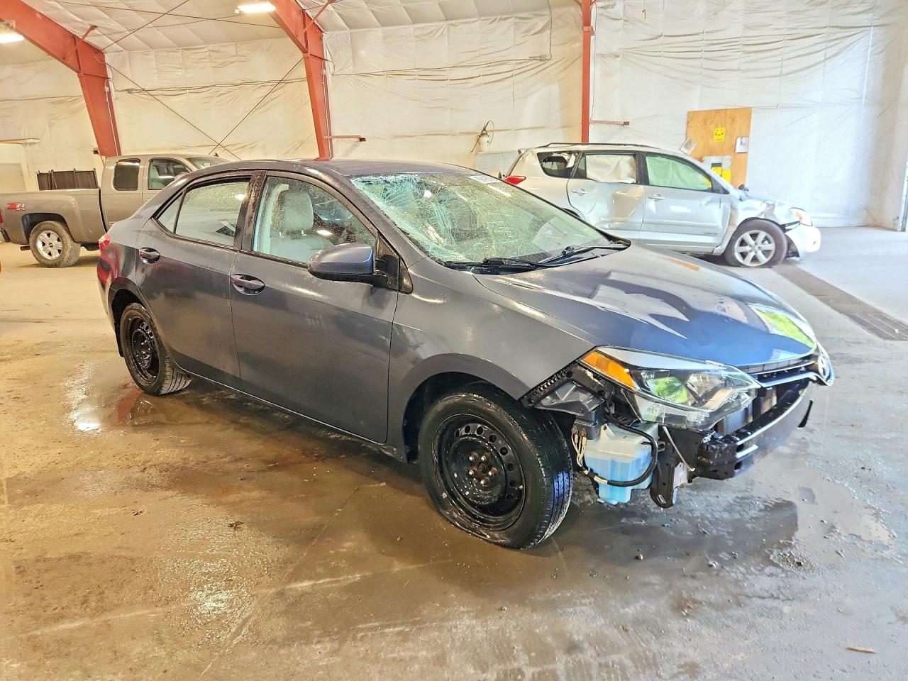 2015 Toyota Corolla Le Blue vin: 2T1BURHE2FC271206