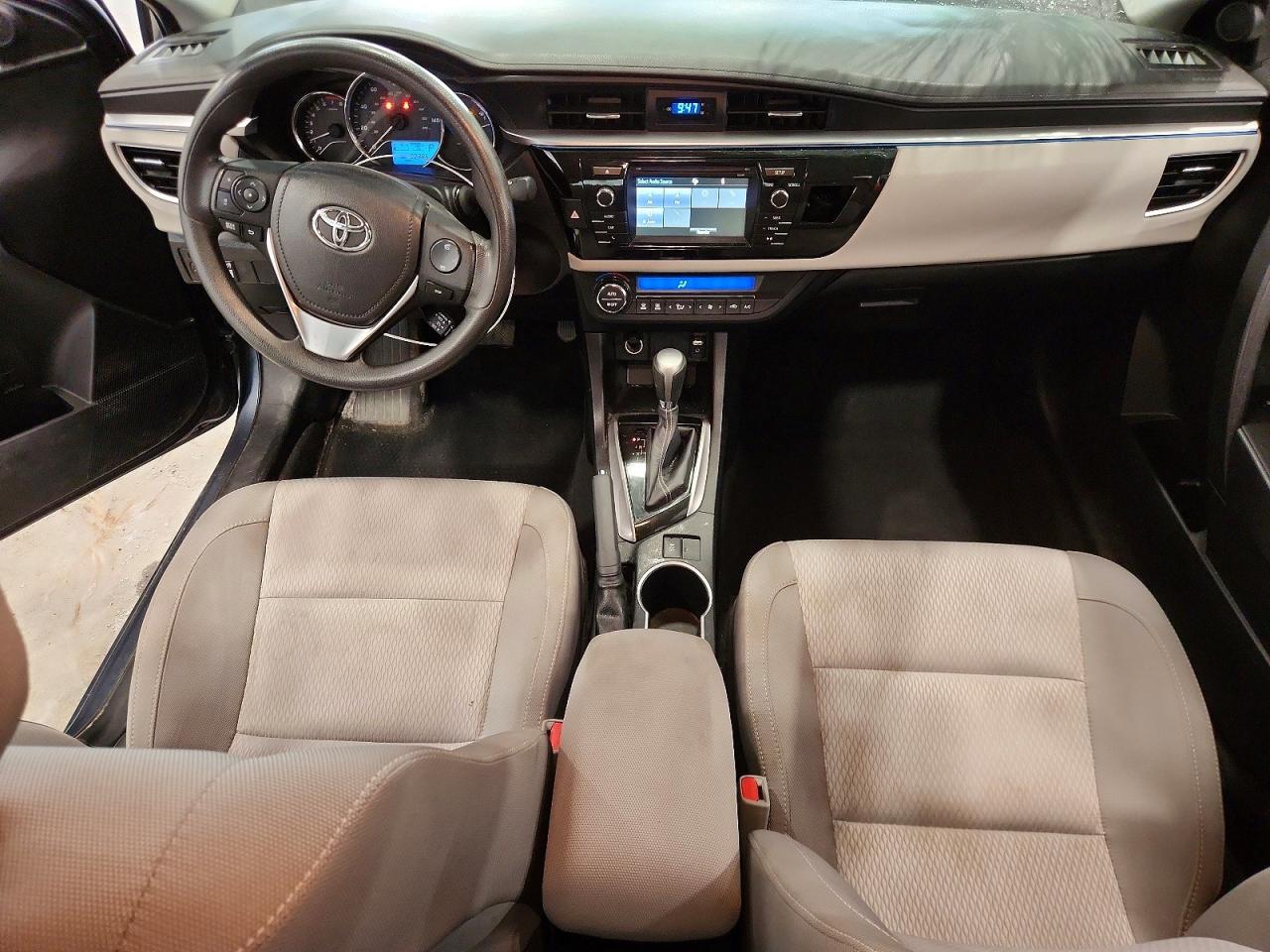 2015 Toyota Corolla Le Blue vin: 2T1BURHE2FC271206