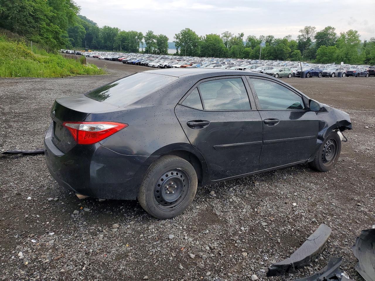 2015 Toyota Corolla Le Black vin: 2T1BURHE2FC272811
