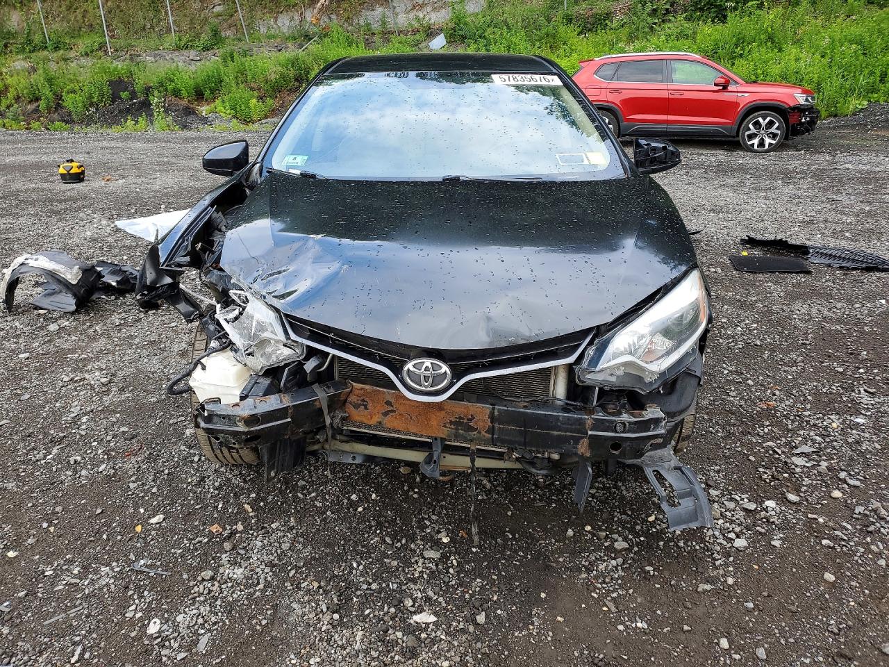 2015 Toyota Corolla Le Black vin: 2T1BURHE2FC272811