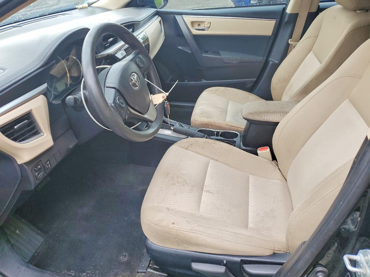2015 Toyota Corolla Le Black vin: 2T1BURHE2FC272811