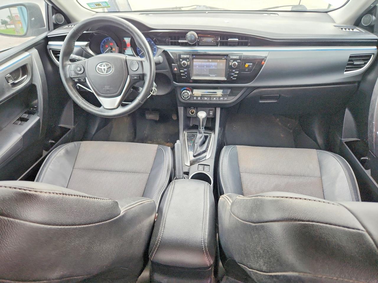 2015 Toyota Corolla S Plus White vin: 2T1BURHE2FC275241
