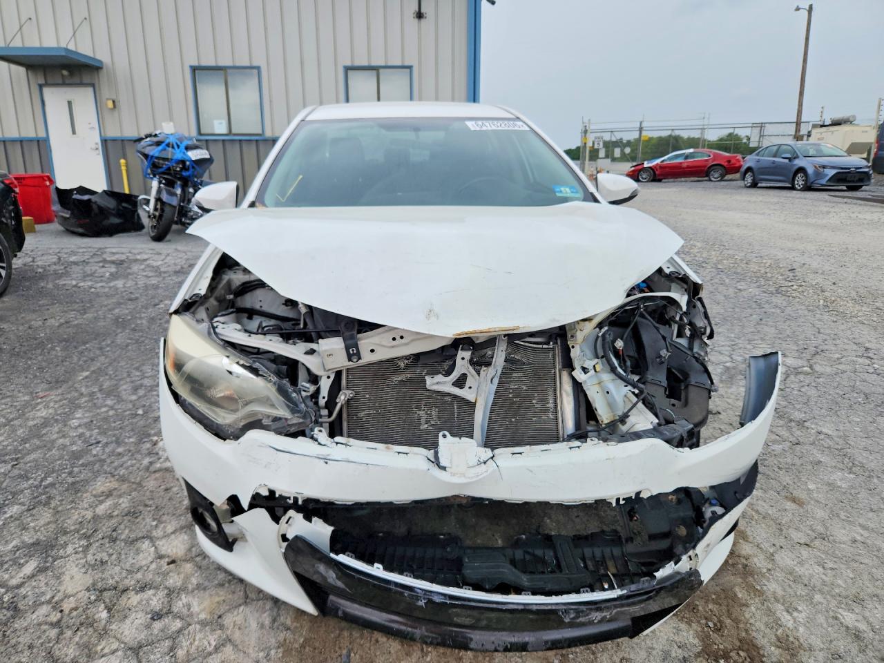 2015 Toyota Corolla S Plus White vin: 2T1BURHE2FC275241
