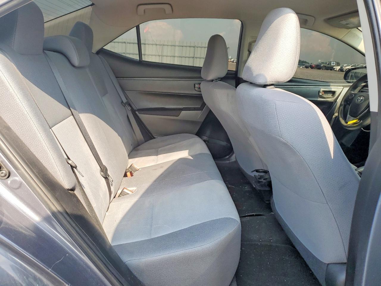 2015 Toyota Corolla L Blue vin: 2T1BURHE2FC277362