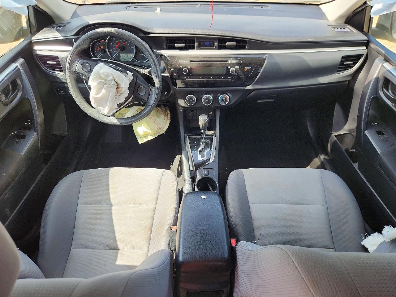 2015 Toyota Corolla L Серебряный vin: 2T1BURHE2FC294582