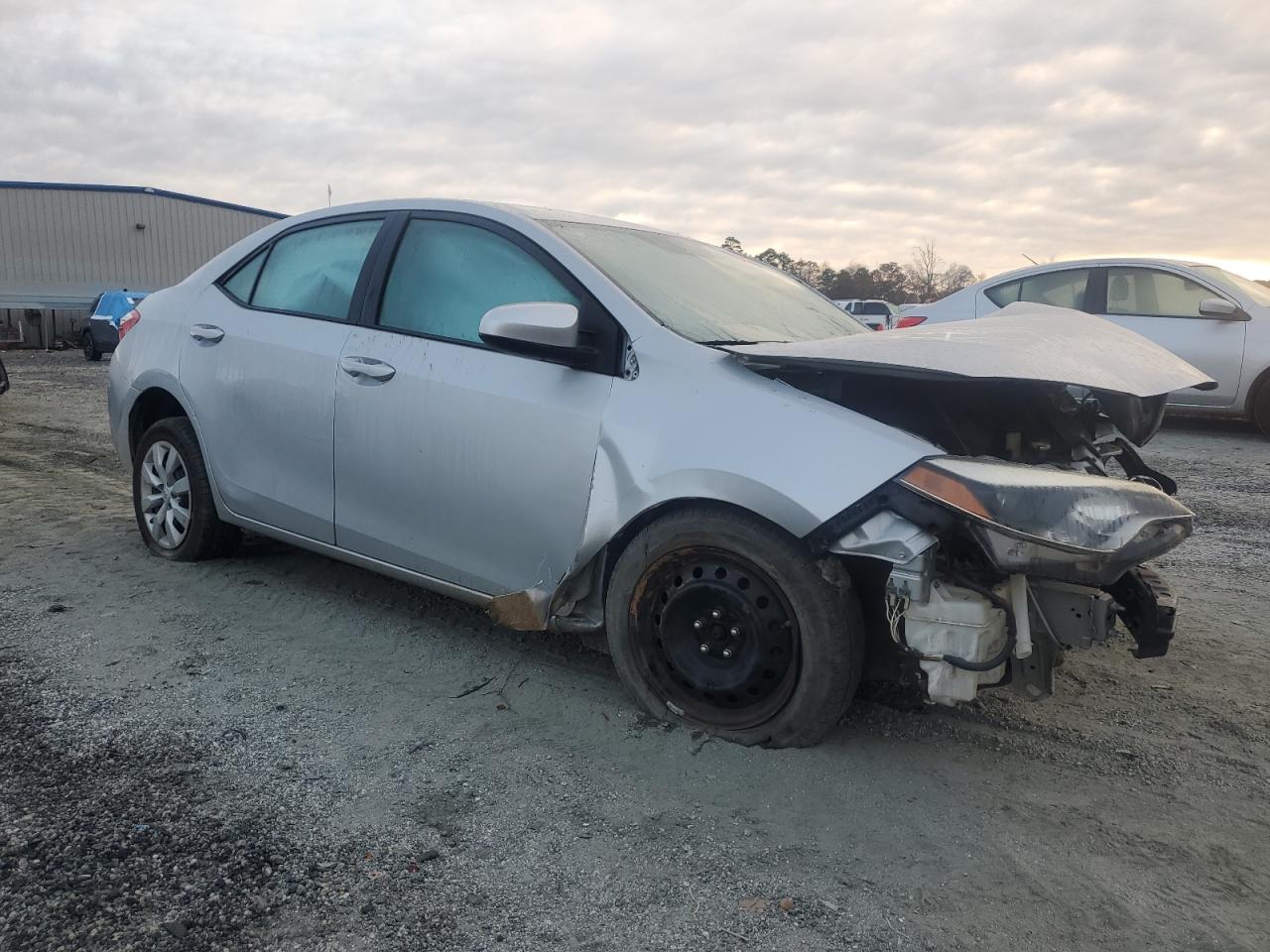 2015 Toyota Corolla L Silver vin: 2T1BURHE2FC294839