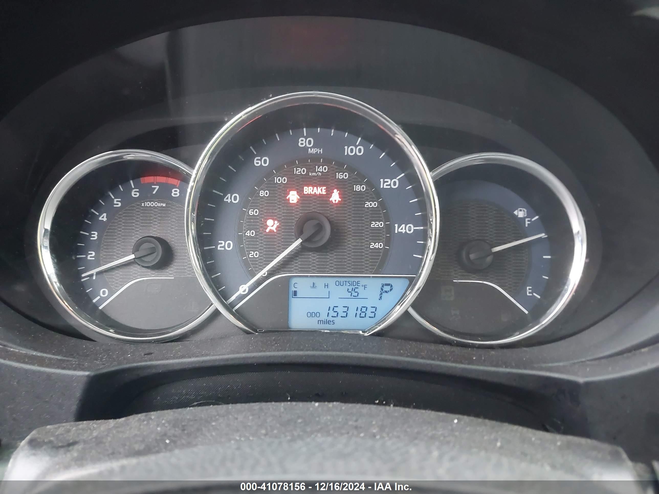 2015 Toyota Corolla Le Gray vin: 2T1BURHE2FC315480