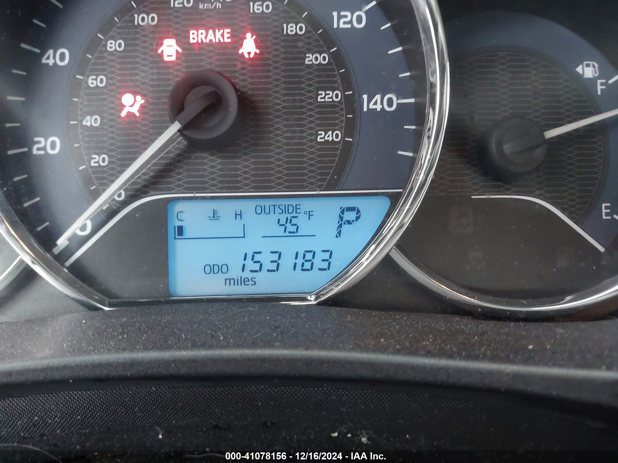 2015 Toyota Corolla Le Gray vin: 2T1BURHE2FC315480