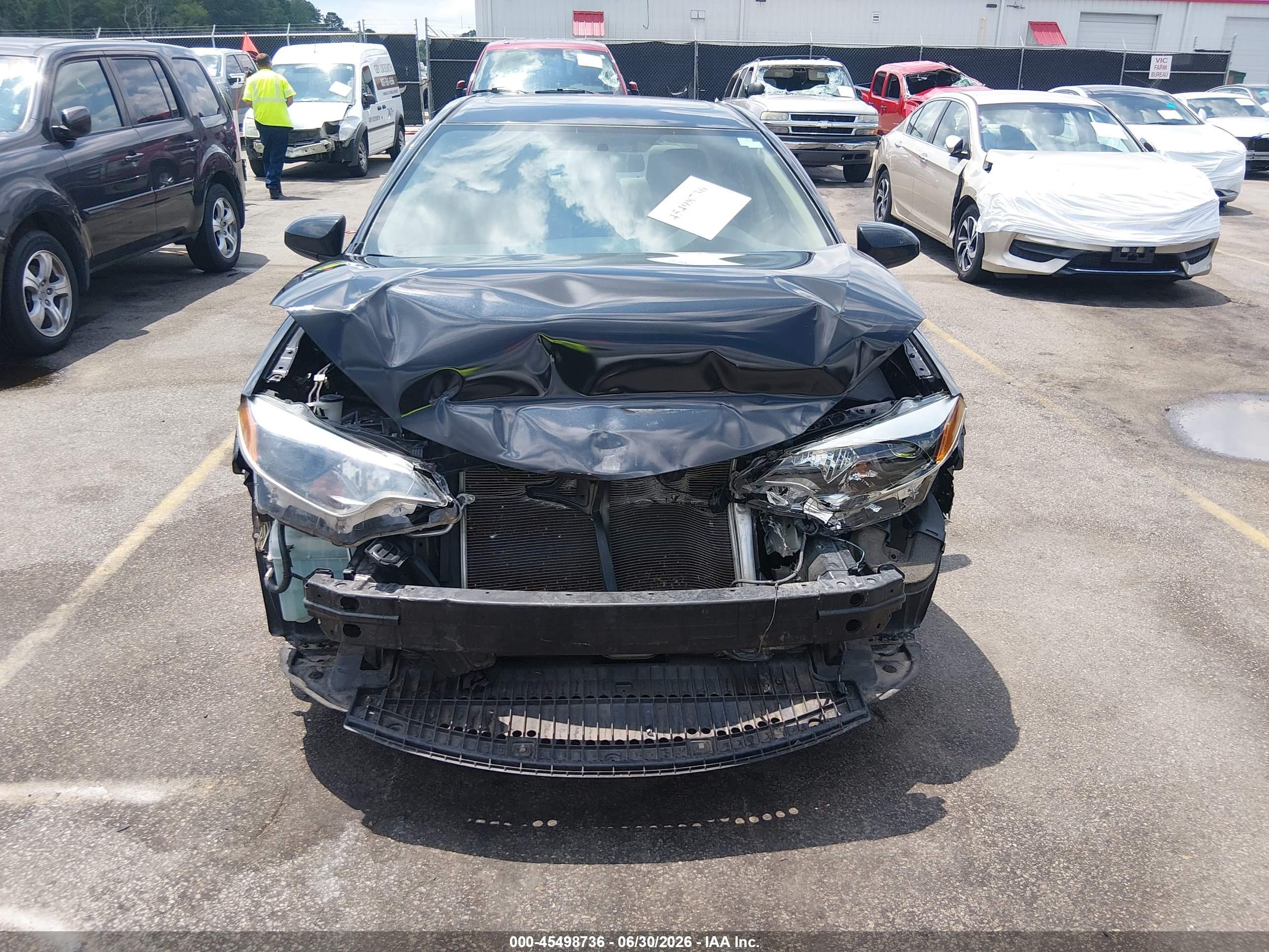 2015 Toyota Corolla Le Plus Black vin: 2T1BURHE2FC322588