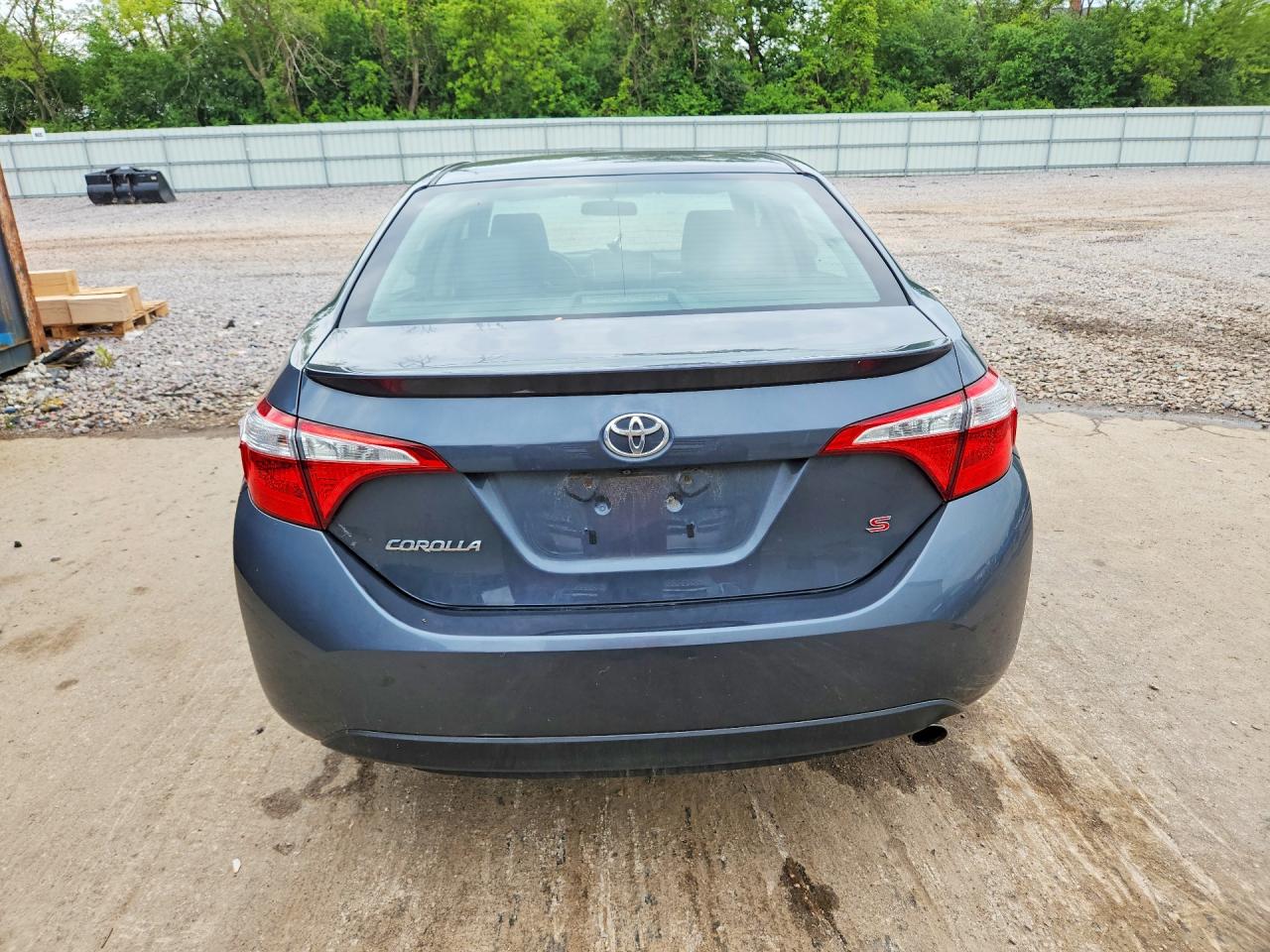 2015 Toyota Corolla S Plus Gray vin: 2T1BURHE2FC326625