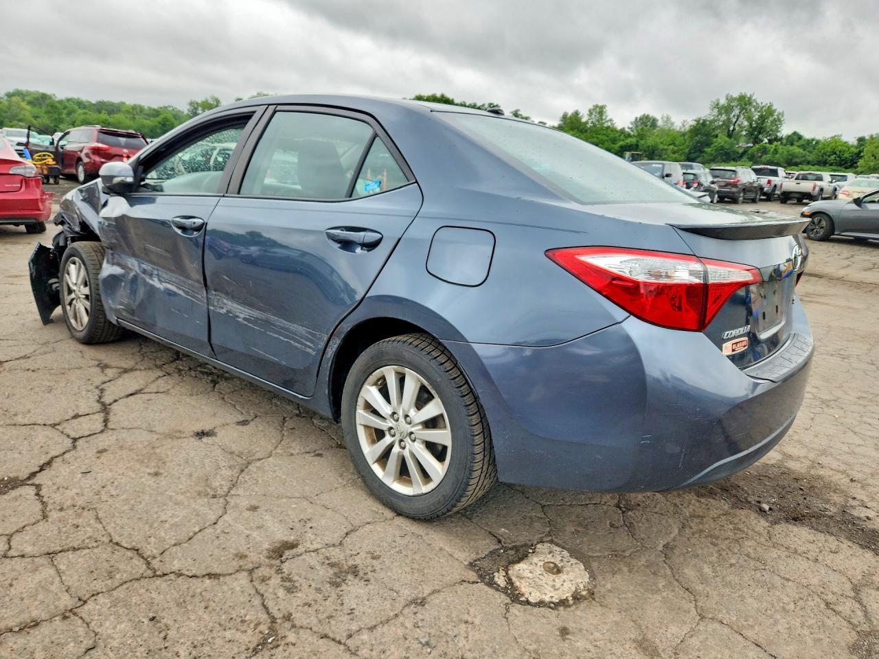 2015 Toyota Corolla S Plus Серый vin: 2T1BURHE2FC328892