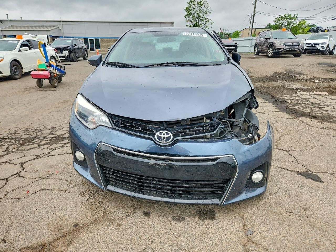 2015 Toyota Corolla S Plus Серый vin: 2T1BURHE2FC328892