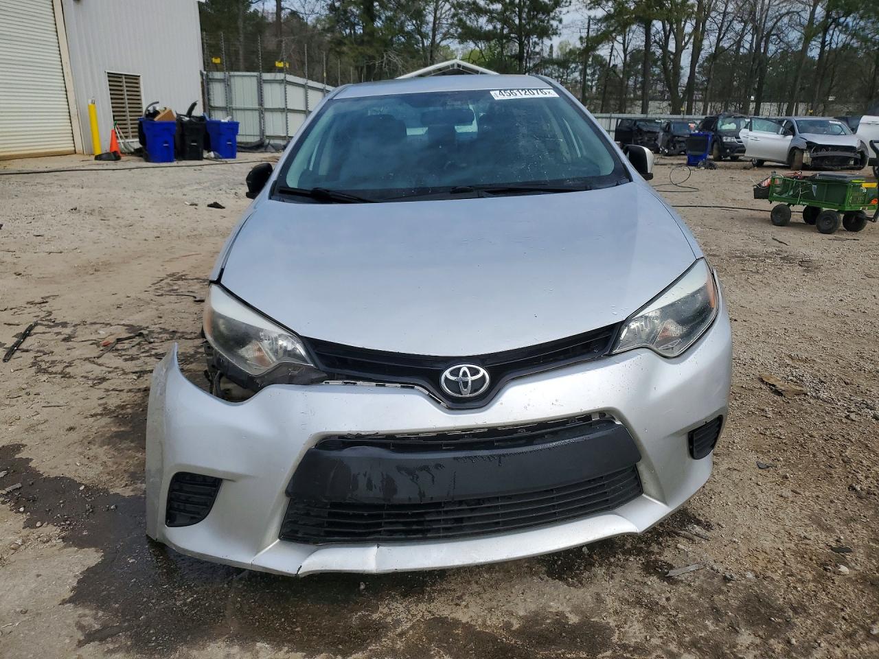 2015 Toyota Corolla L Silver vin: 2T1BURHE2FC352190