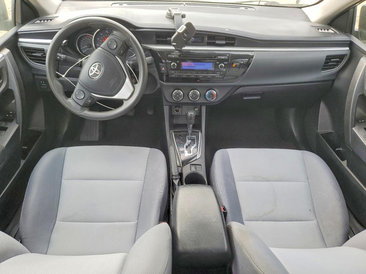 2015 Toyota Corolla L Silver vin: 2T1BURHE2FC352190